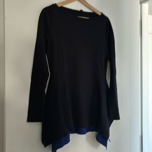 Cos navy wool sweater